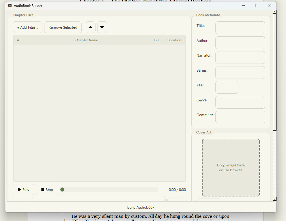 Audiobook builder